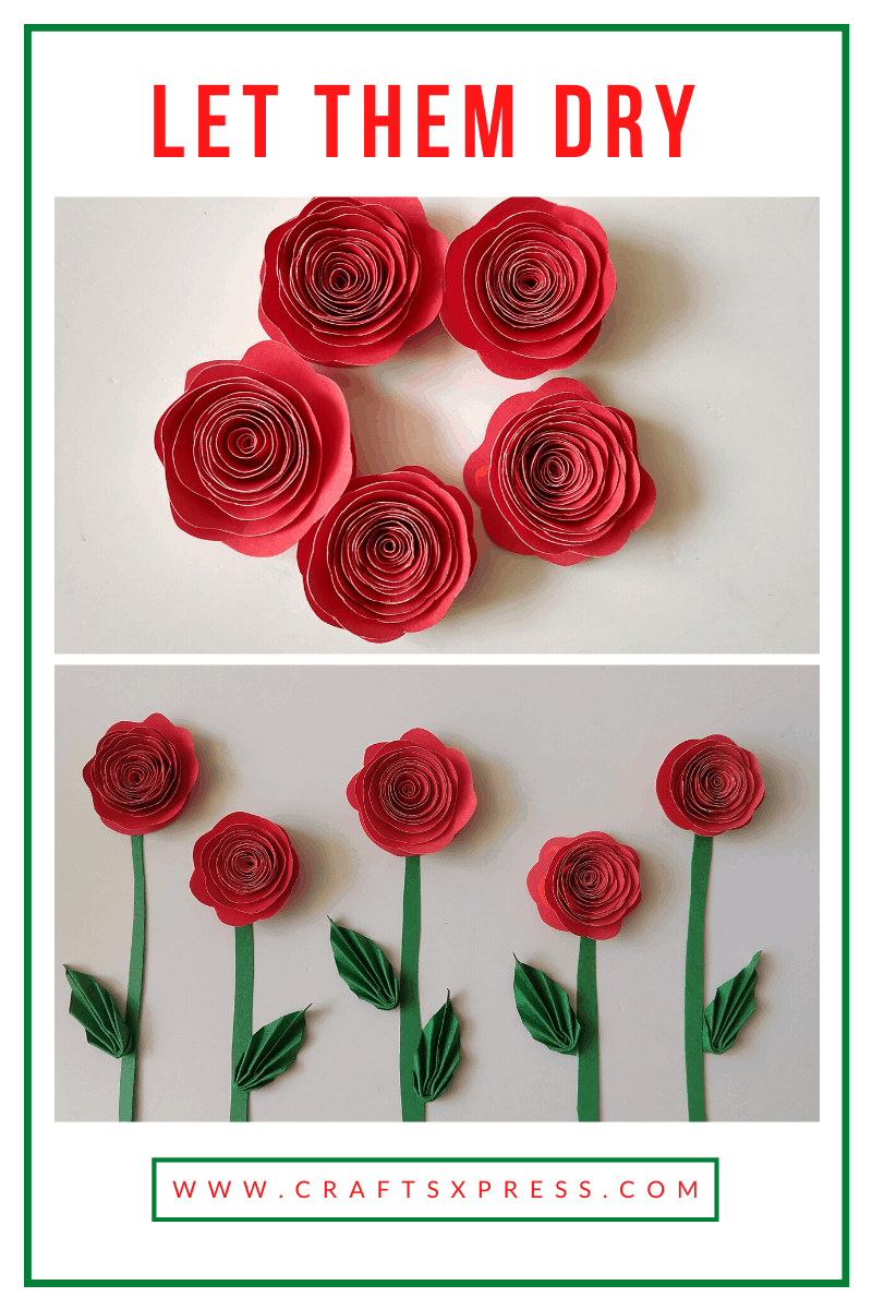 How to make small paper rose