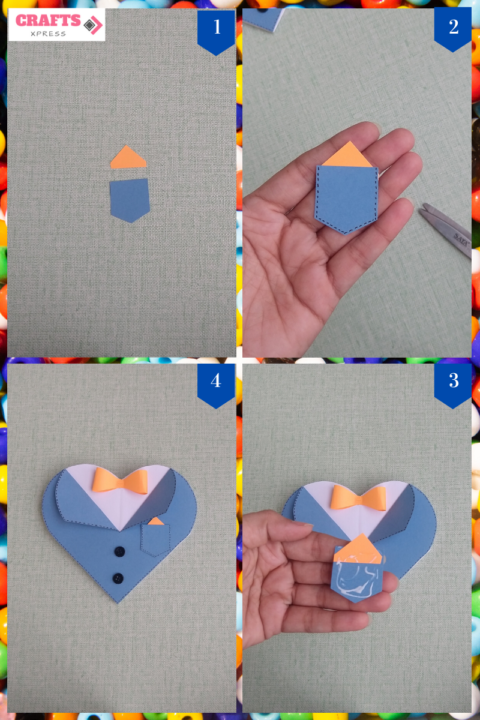 Easy Paper Craft Heart For Father's Day | A Step by Step Guide