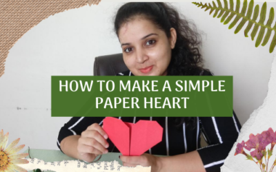 Learn How To Make An Easy Paper Heart In Just 5 minutes